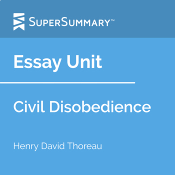 civil disobedience essay thesis