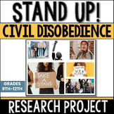 Civil Disobedience Research Project - Henry David Thoreau 