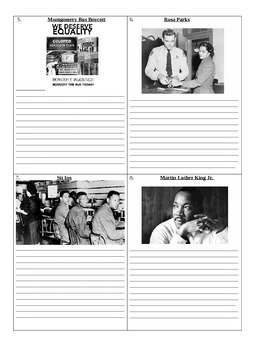 civil rights activists assignment