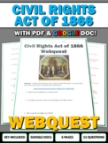 Civil Rights Act of 1866 - Webquest with Key (Google Doc)