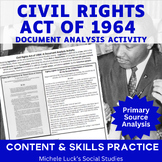 Civil Rights Act of 1964 Document Primary Source Analysis 