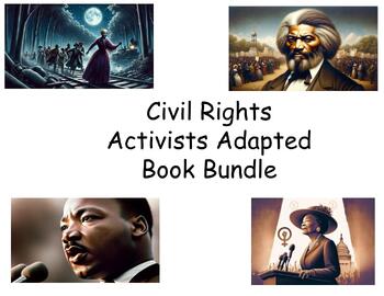 Preview of Civil Rights Activists Adapted Books