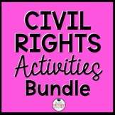 Civil Rights EOC Review Activity Bundle Hands-On STAAR Int
