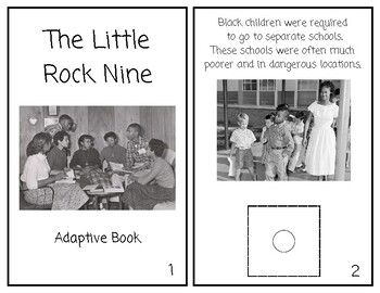 Preview of Civil Rights Adaptive Book Set