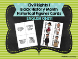 Civil Rights / Black History Month Historical Figures Card