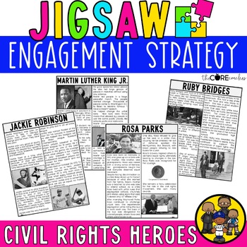 Preview of Civil Rights Collaborative Learning Jigsaw Activity: Civil Rights Group Work
