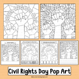 Civil Rights Coloring Pages Martin Luther King JR Activiti