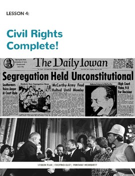Preview of Civil Rights - Complete!