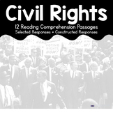 Civil Rights Movement | 12 Comprehension Passages | Constr