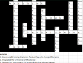 Civil Rights Crossword Puzzle