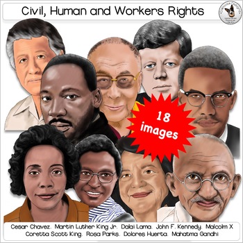 Preview of Civil Rights Clip Art
