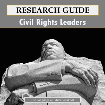 Preview of Civil Rights Leaders Research Paper Project — US History ELA — CCSS Rubric