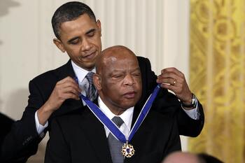 Preview of Civil Rights Lessons from U.S. Congressman John Lewis who marched with MLK