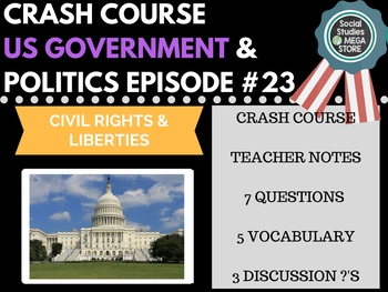 Preview of Civil Rights & Liberties: Crash Course Government #23