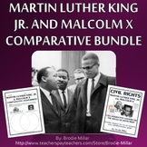 Civil Rights - Martin Luther King and Malcolm X Comparativ