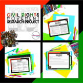 Civil Rights Movement 1960s Research Project: MLK Jr. & Bl