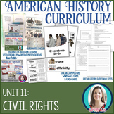 Civil Rights Movement American History Unit Bundle