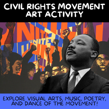 Preview of Civil Rights Movement Art Activity