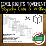 Civil Rights Movement Activity Biography Cubes (African Am