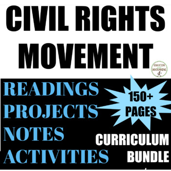 Preview of Civil Rights Movement Bundle