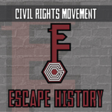 Civil Rights Movement Escape Room Activity - Printable Gam