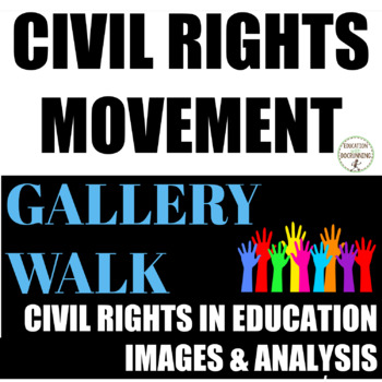 Civil Rights Movement Gallery Walk of Images and Primary Sources
