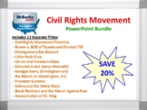 Civil Rights Movement PowerPoint Bundle