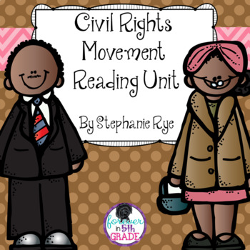 Preview of Civil Rights Movement Interactive Read Aloud and Close Reading Unit