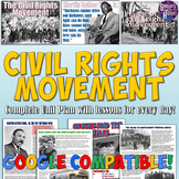 Civil Rights Movement Unit Plan Bundle