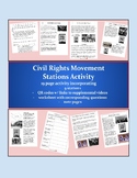 Civil Rights Movement Stations Activity