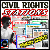 Civil Rights Movement Stations Activity Greensboro Sit-ins