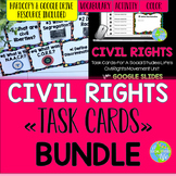 Civil Rights Movement Task Cards BUNDLE