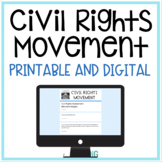 Civil Rights Movement Test with Google Forms™