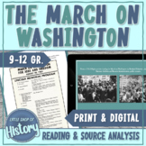 Civil Rights Movement | The March on Washington Source Analysis