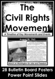 Civil Rights Movement - Timeline of Key Moments, Movements