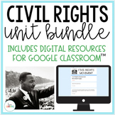 Civil Rights Movement Unit with Lesson, Notes, and Activities