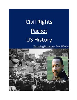 Preview of Civil Rights Packet - Two Weeks!