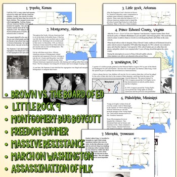 civil rights road trip pdf