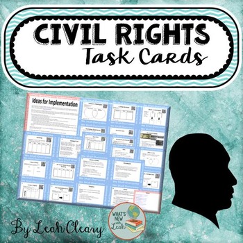 Preview of Civil Rights Task Cards