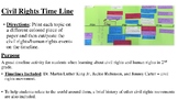 Civil Rights Timeline Activity