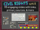 Civil Rights Unit: 3-week massive 115-slide PPT w links, p