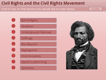 Preview of Civil Rights and Civil Rights' Movement 00 - Unit - Distance Learning