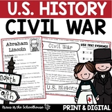 Civil War Activities | Easel Activity Distance Learning