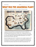 Civil War - Anaconda Plan - Reading and Questions with Key