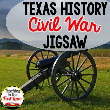 Preview of Civil War Battles Fought in Texas Jigsaw Method Activity - Texas History