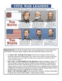 Civil War Battles - Narrative of Battle Events + Mapping Activity