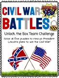 Civil War Battles Unlock the Box Team Challenge