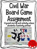 Civil War Board Game Final Project