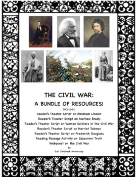 Preview of Civil War:  Bundle of Resources!