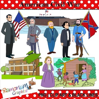 flags clip art civil war